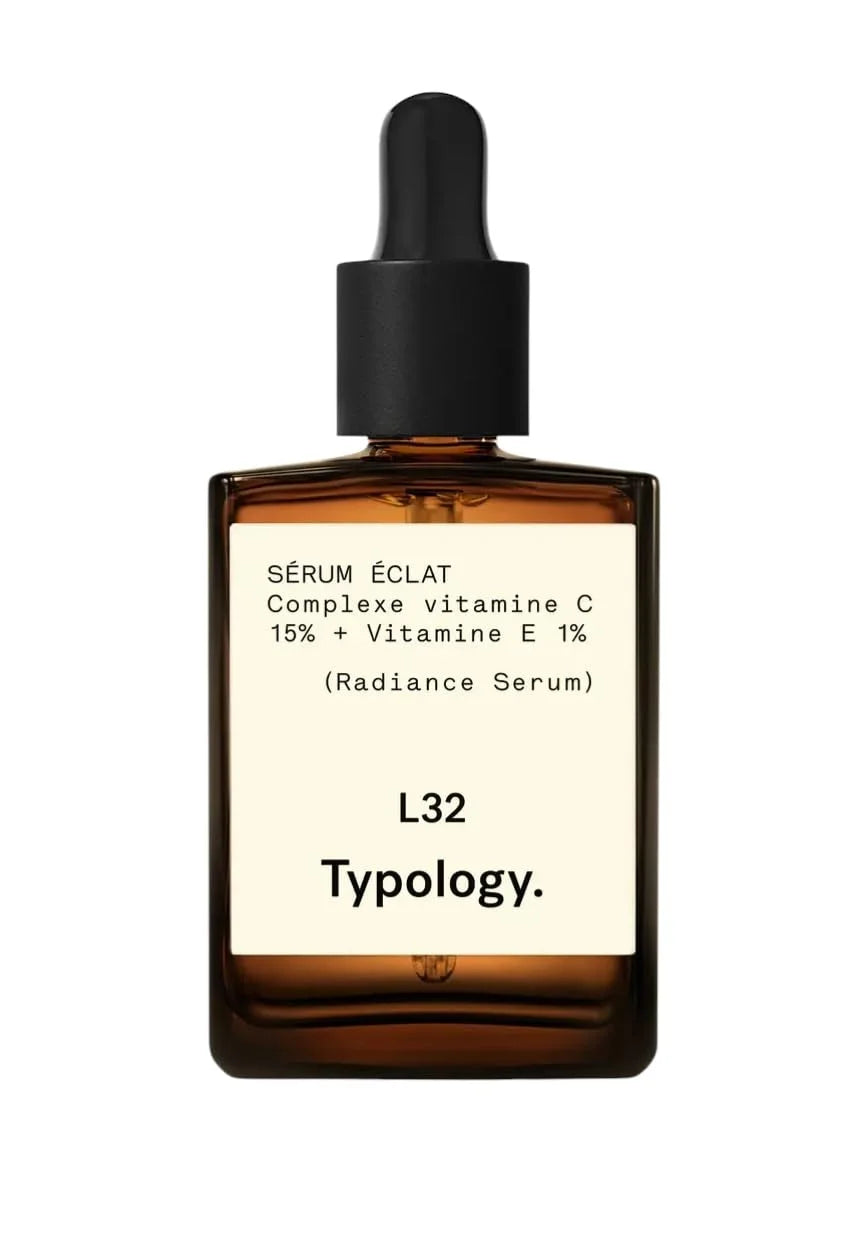 Typology L32 Radiance Serum, 15% Vitamin C Complex + 1% Vitamin E, Brightening Face Serum (0.5 floz) Main image