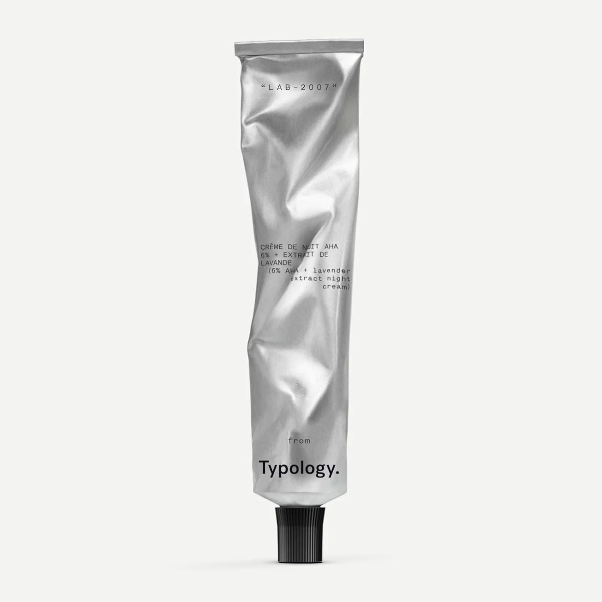 Typology Exfoliating Night Cream with 6% AHA and Lavender Extract Main image