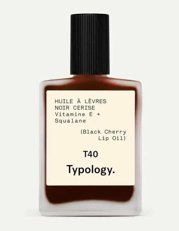 Typology Tinted Lip Oil - Black Cherry & Complimentary Premium Korean BlueBerry Sheet Masque Main image